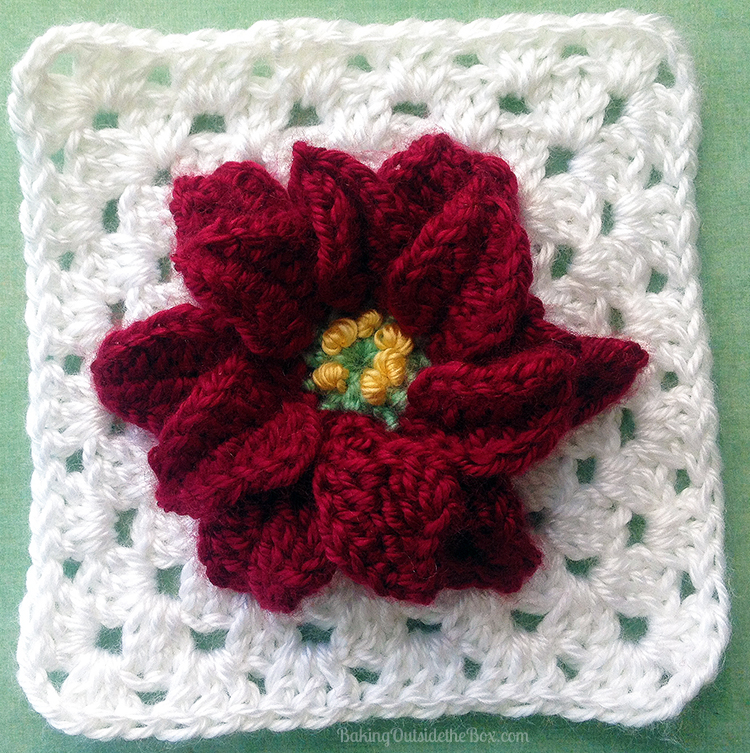 poinsettia_granny square free pattern