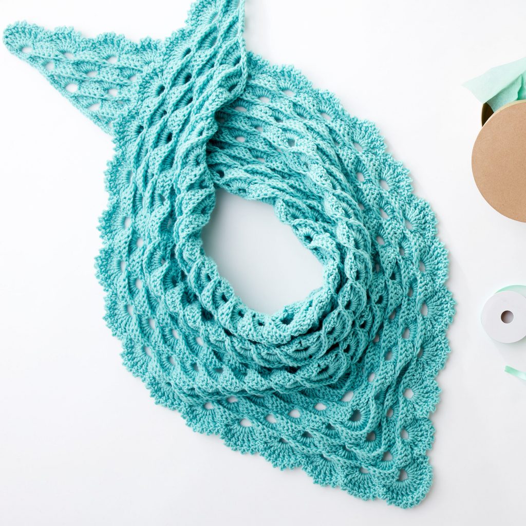 easy crochet shawl pattern