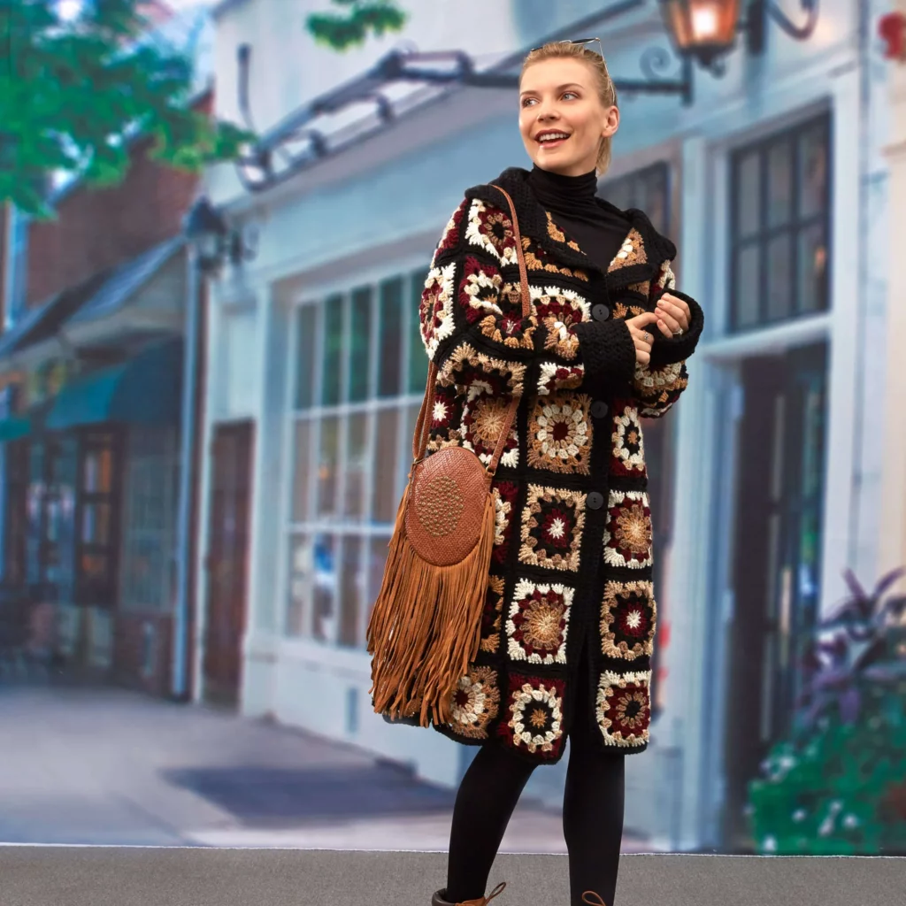 granny square jacket pattern free