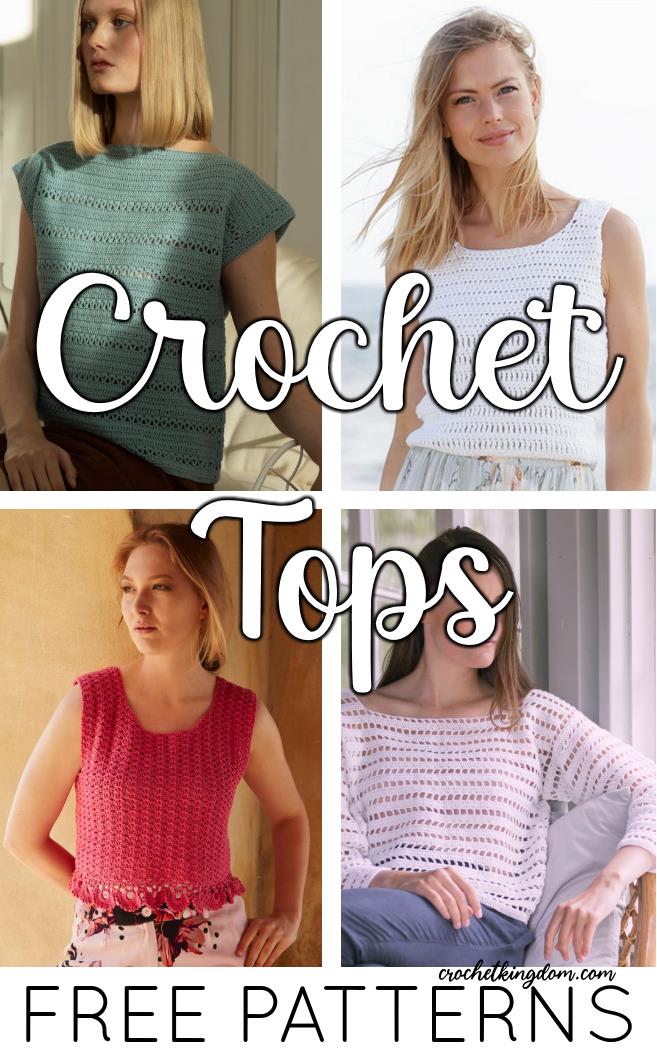Free Crochet Patterns for Women's Tops