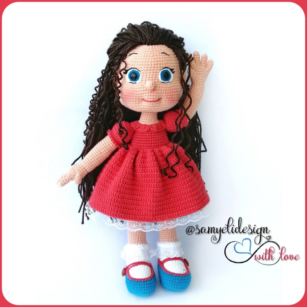 Crochet Pattern for Doll HENNI Pdf deutsch (Download Now) 