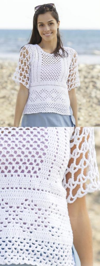 boho crochet top pattern free