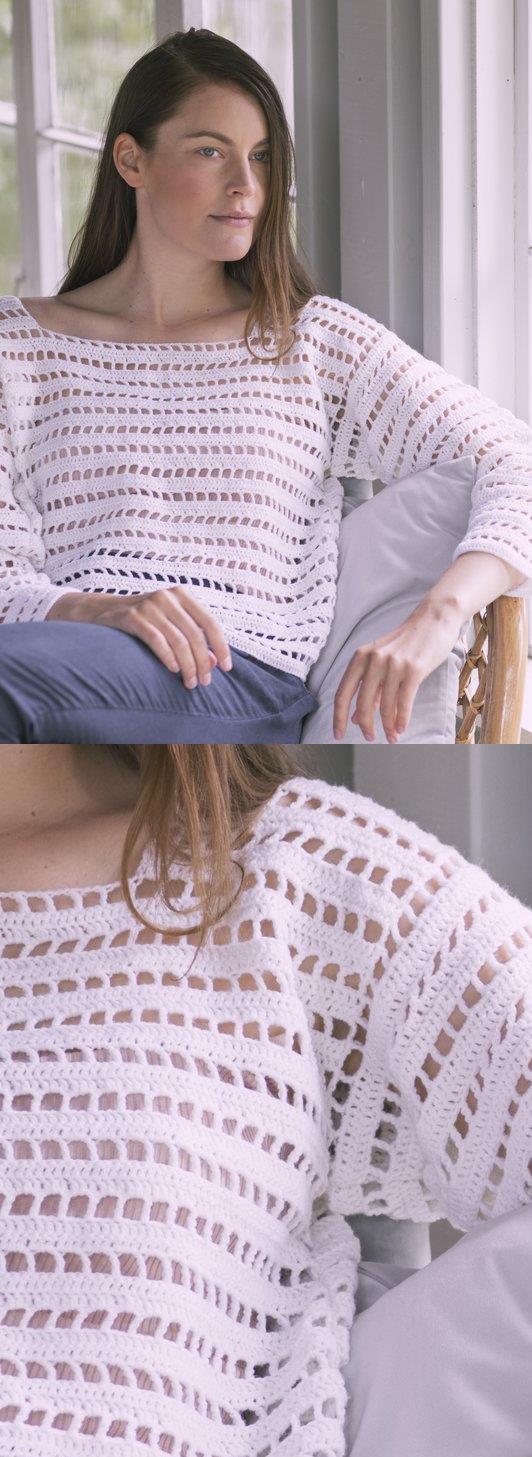 Free Crochet Patterns for Women's Tops ⋆ Crochet Kingdom