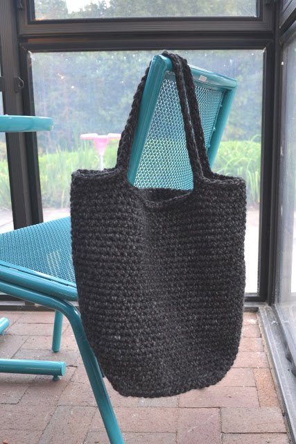 Chunky crochet tote pattern