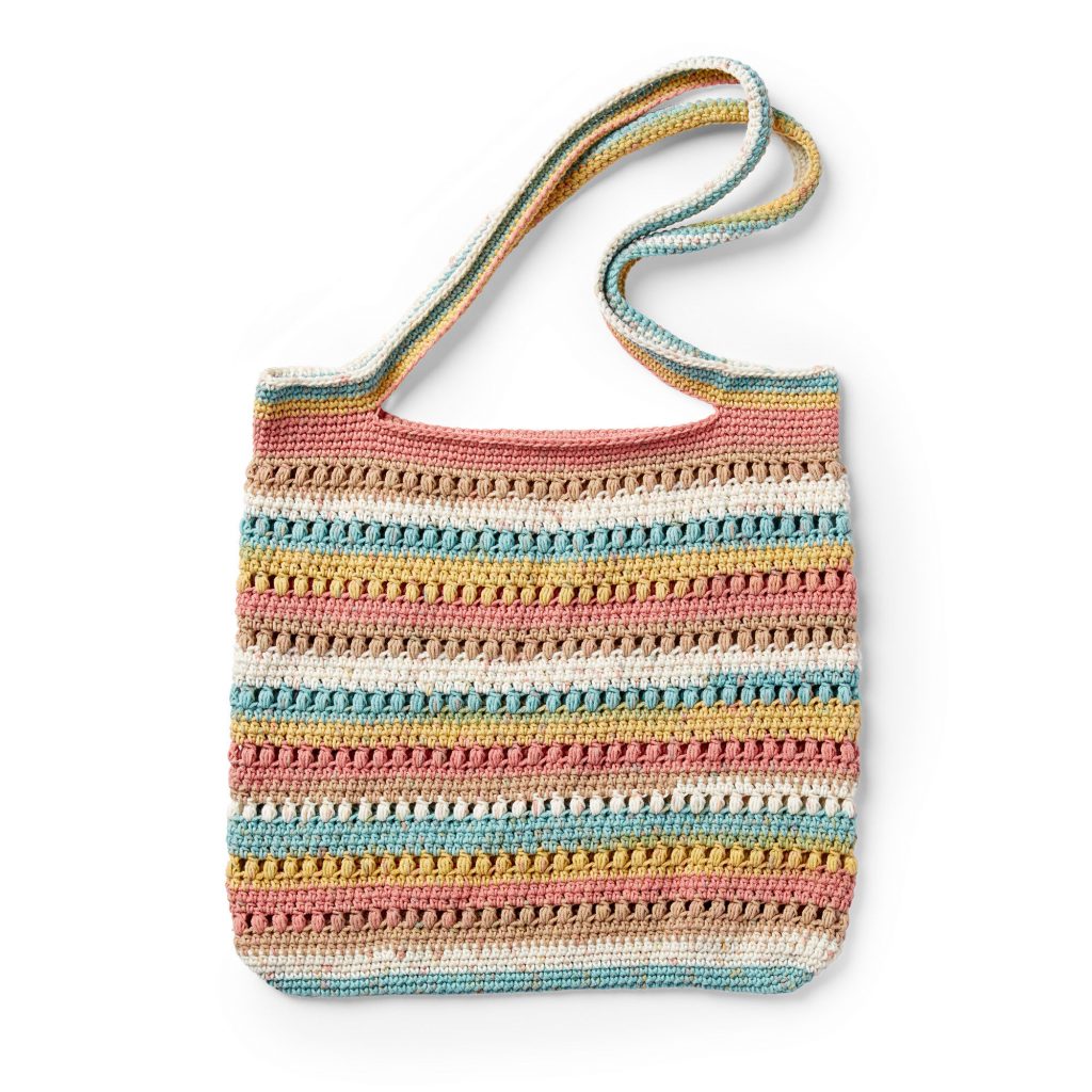 Free crochet tote pattern in cotton