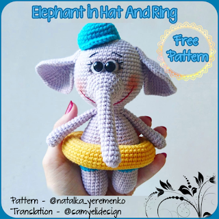 Free Amigurumi Elephant Crochet Patterns