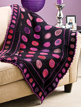 Contemporary crochet afghan free pattern