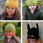 Free Crochet Pattern for Kids Halloween Hats