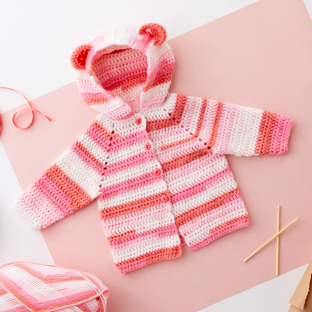 Free Crochet Patterns for Babies Cardigans Hoodie