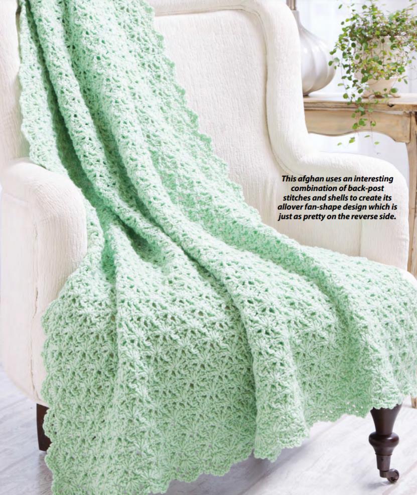 Free crochet afghan pattern