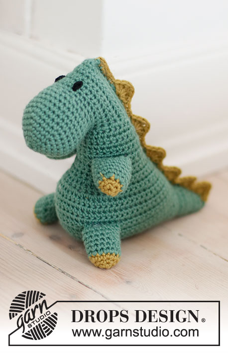 free crochet pattern for a t rex