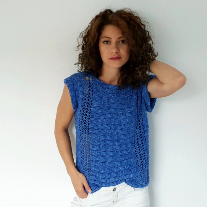 crochet tee pattern free