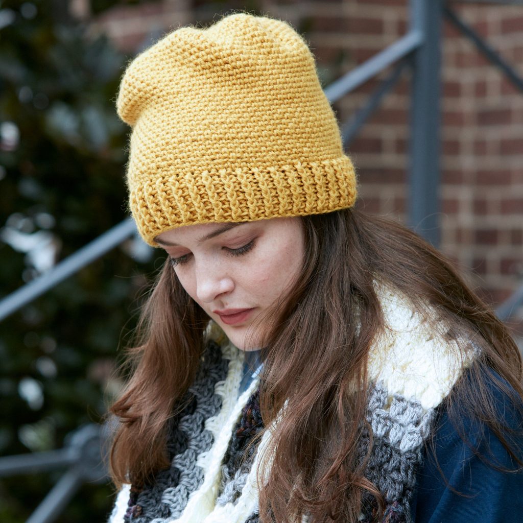 Easy everyday crochet hat pattern by Patons