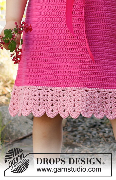 Baby and Kids Crochet Dress Free Pattern