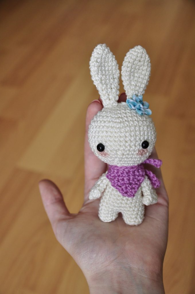 Free bunny toy crochet pattern