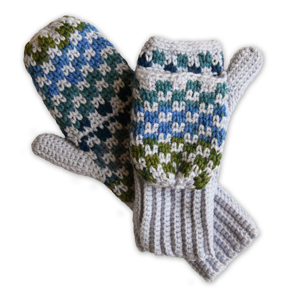 3 in 1 Crochet Handwarmers Free Pattern