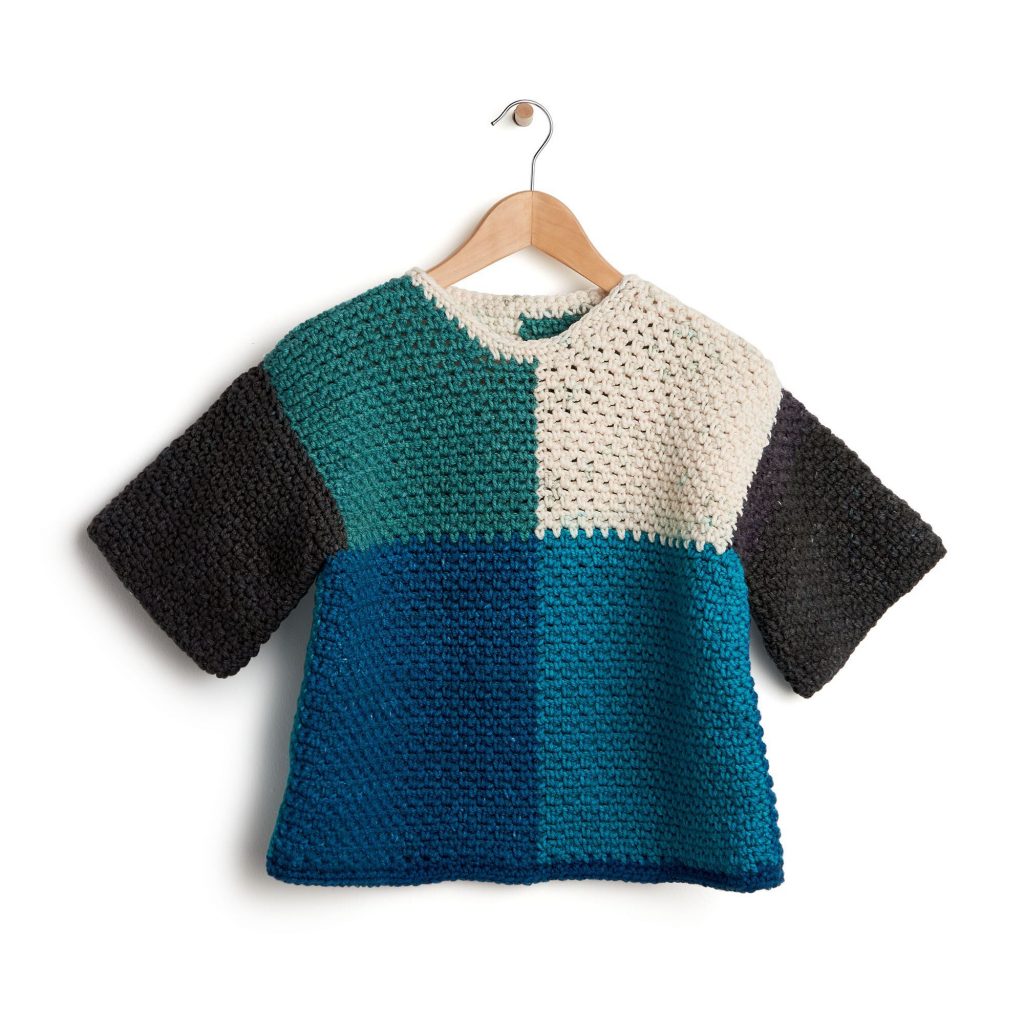 Beginner free crochet sweater pattern