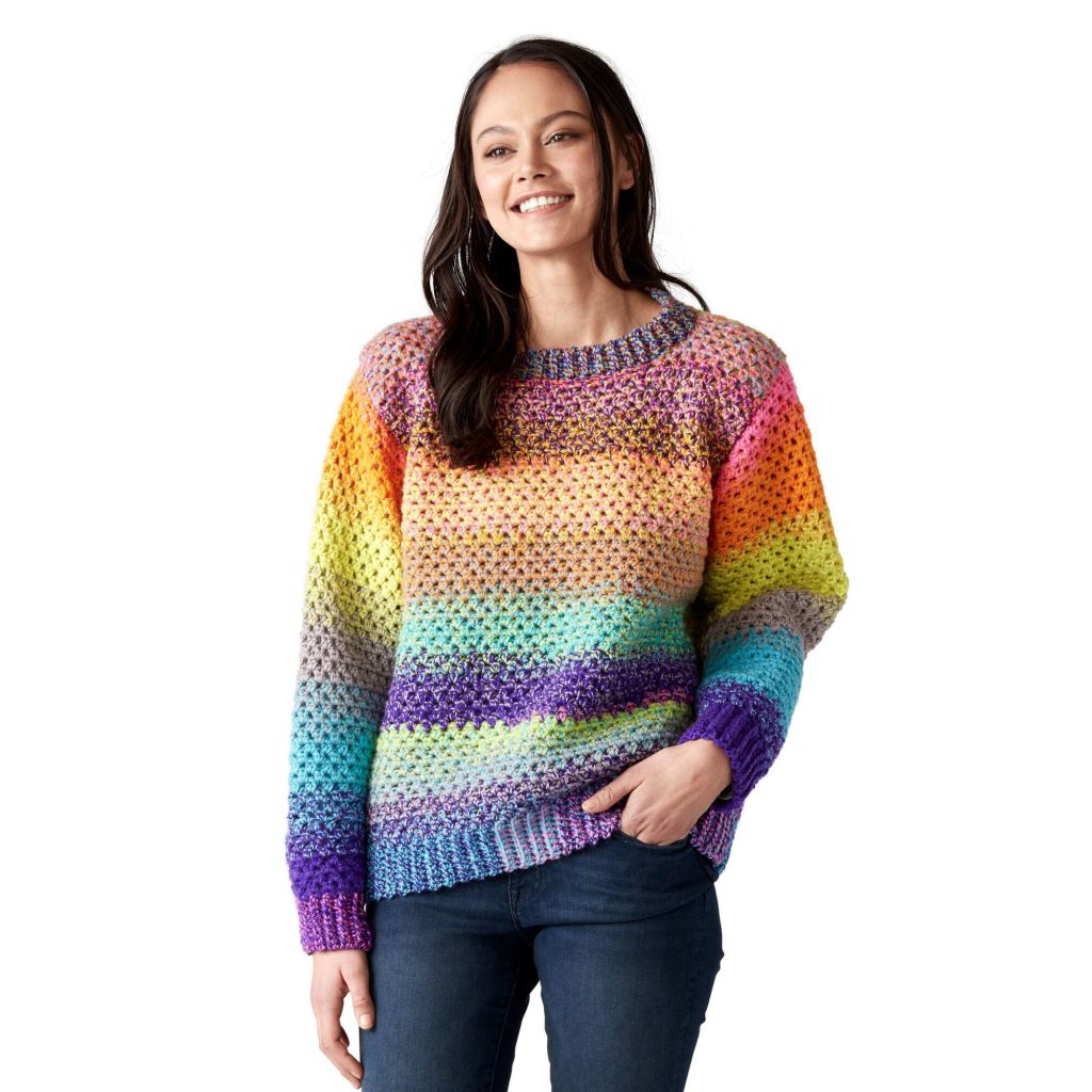 Easy free crochet sweater pattern