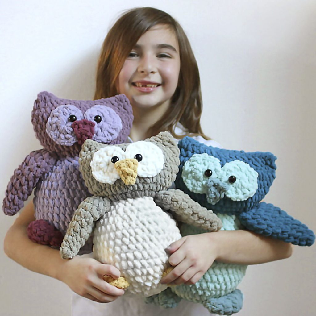 Free Crochet Owl Pattern Toy
