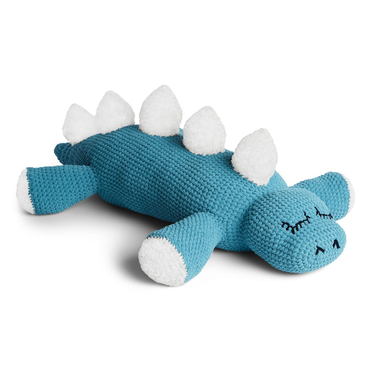 Free Crochet Pattern for a Dinosaur Pillow ⋆ Crochet Kingdom