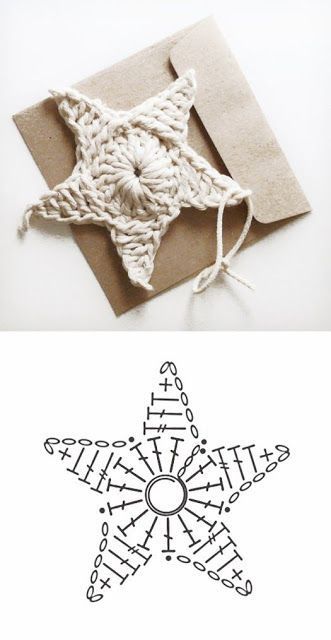 star crochet motif