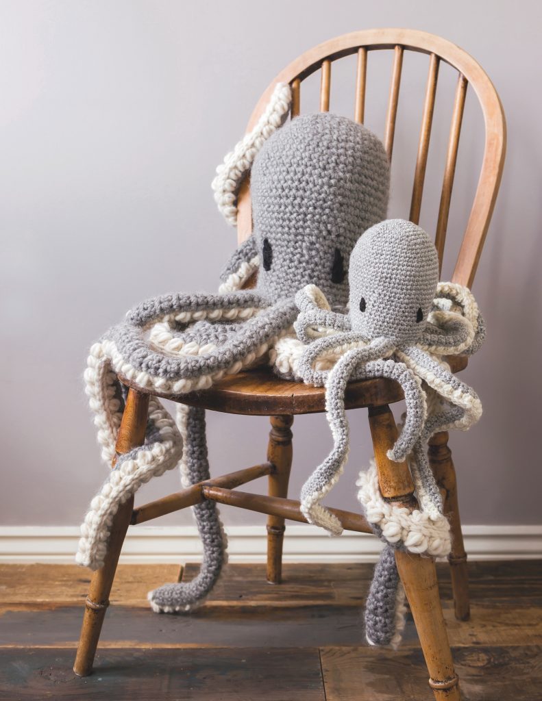 free large octopus amigurumi pattern
