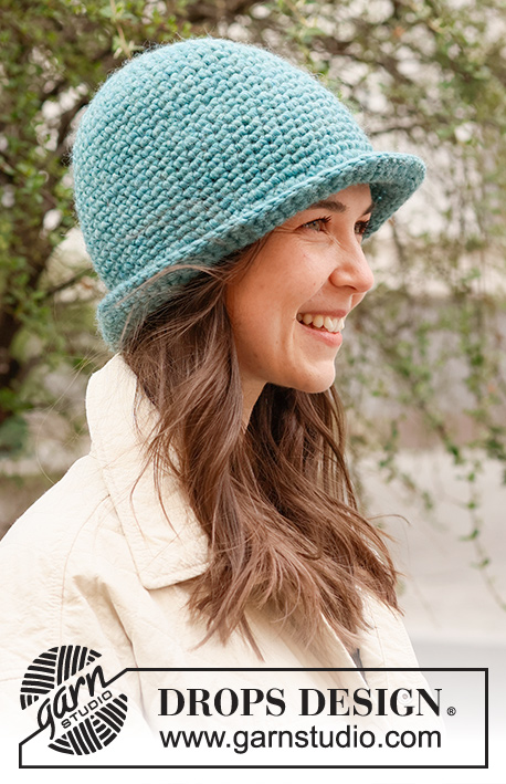Free Crochet Pattern for a Forest Shade Hat