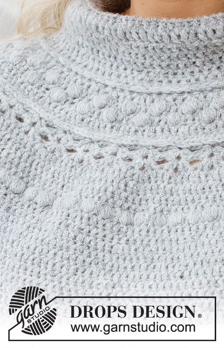 Silver Wreath - Free Sweater Crochet Pattern