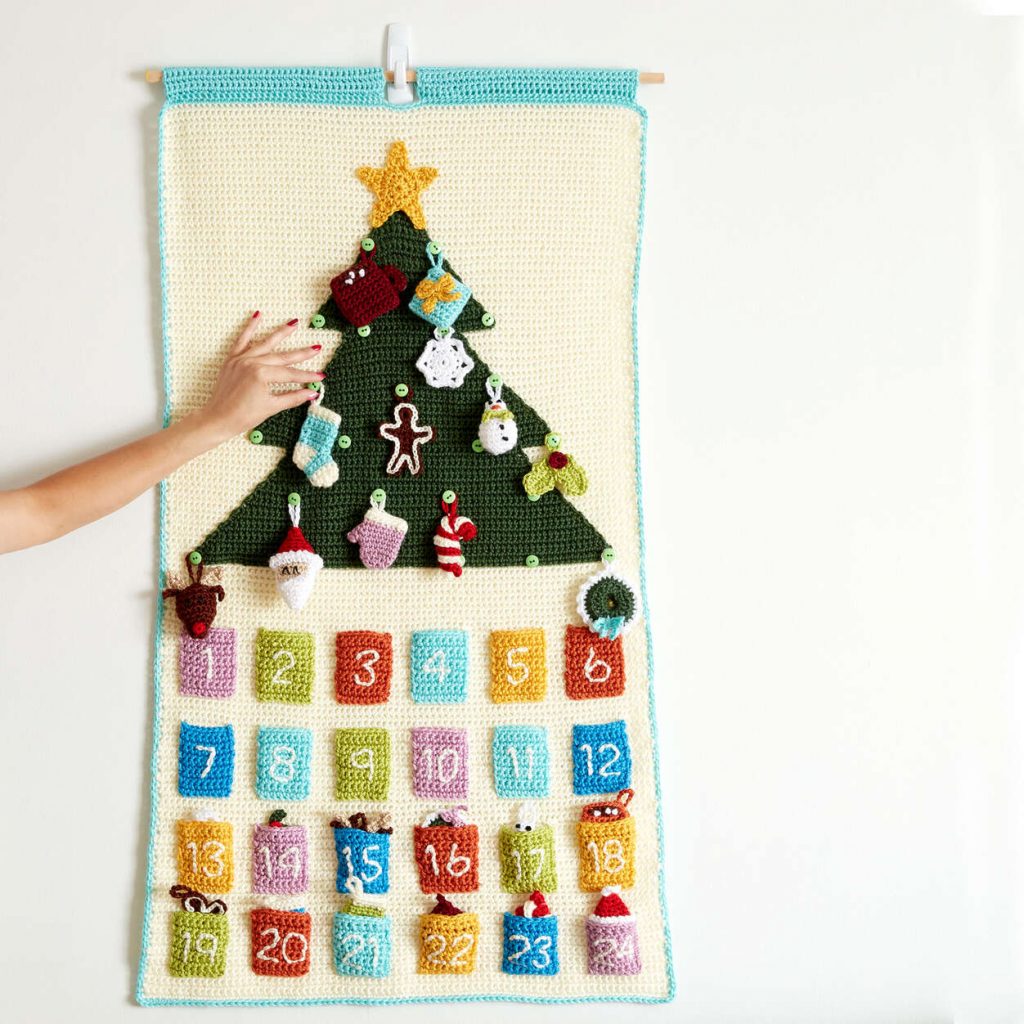 Free Crochet Pattern Advent Calendar
