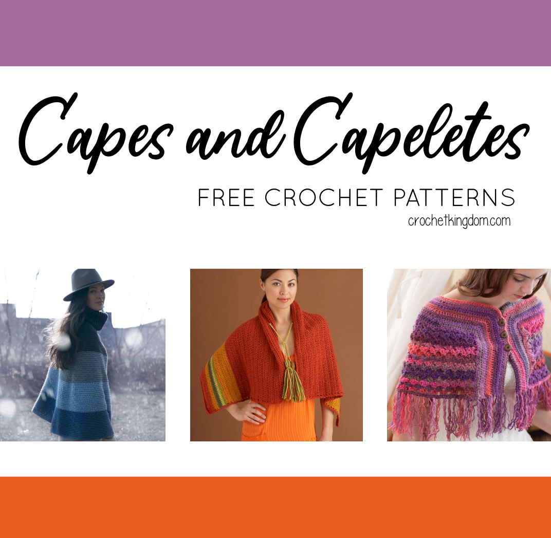 Free crochet cape patterns