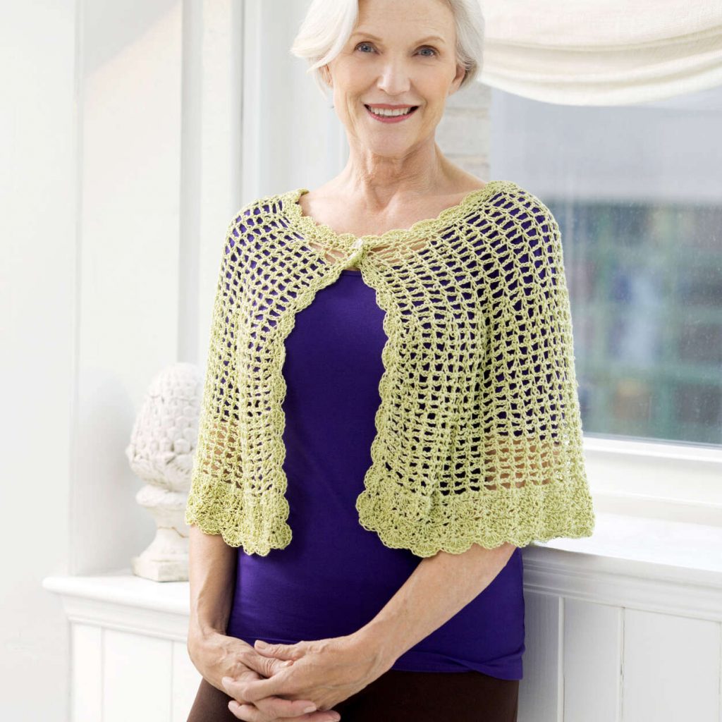 Free Crochet Cape Patterns lace capelets