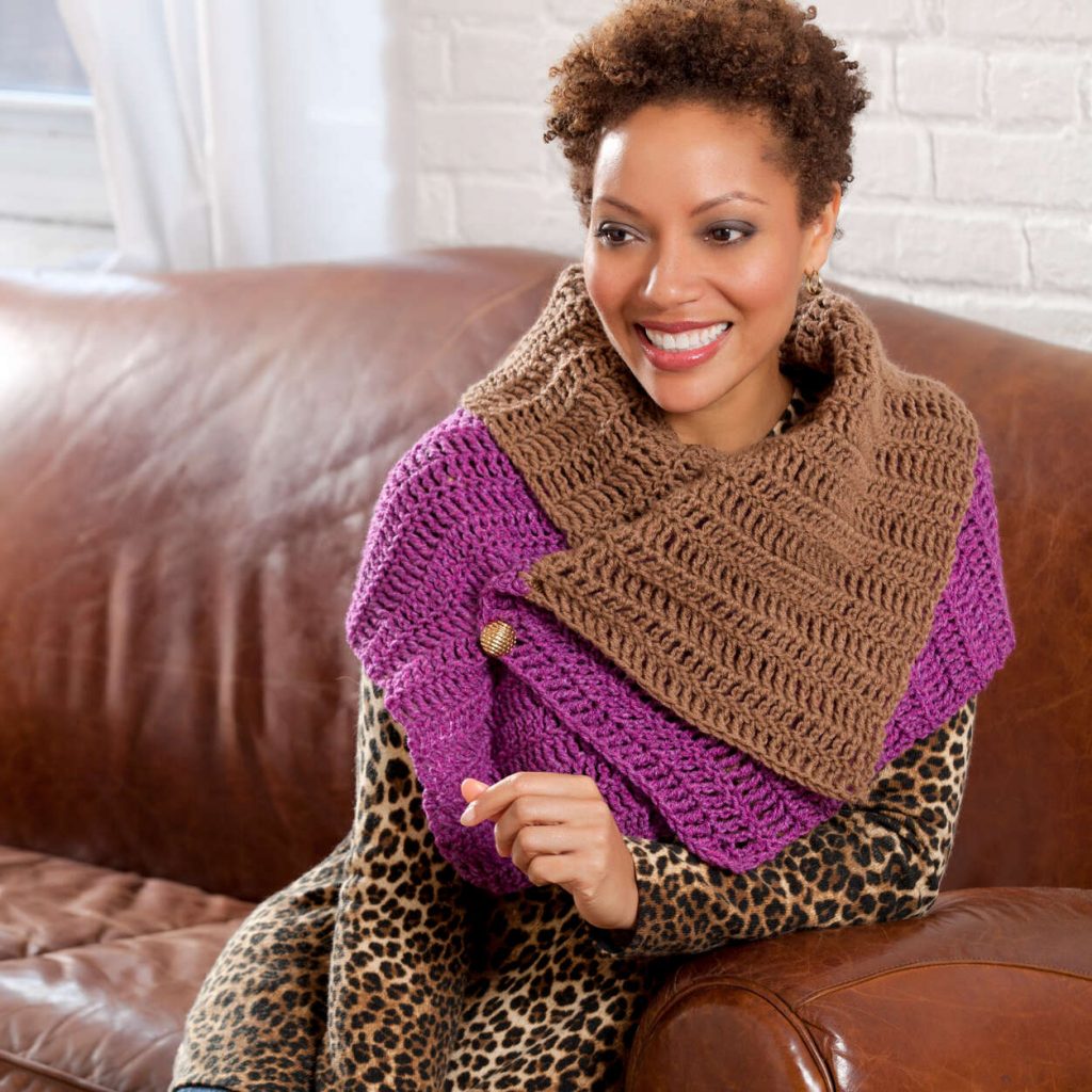 free convertible cape crochet pattern