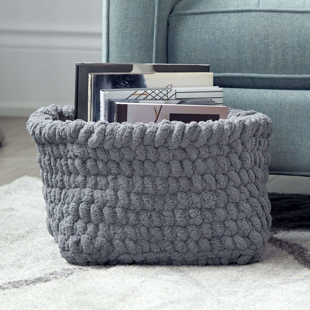 Free Crochet Pattern for a Bernat Basket