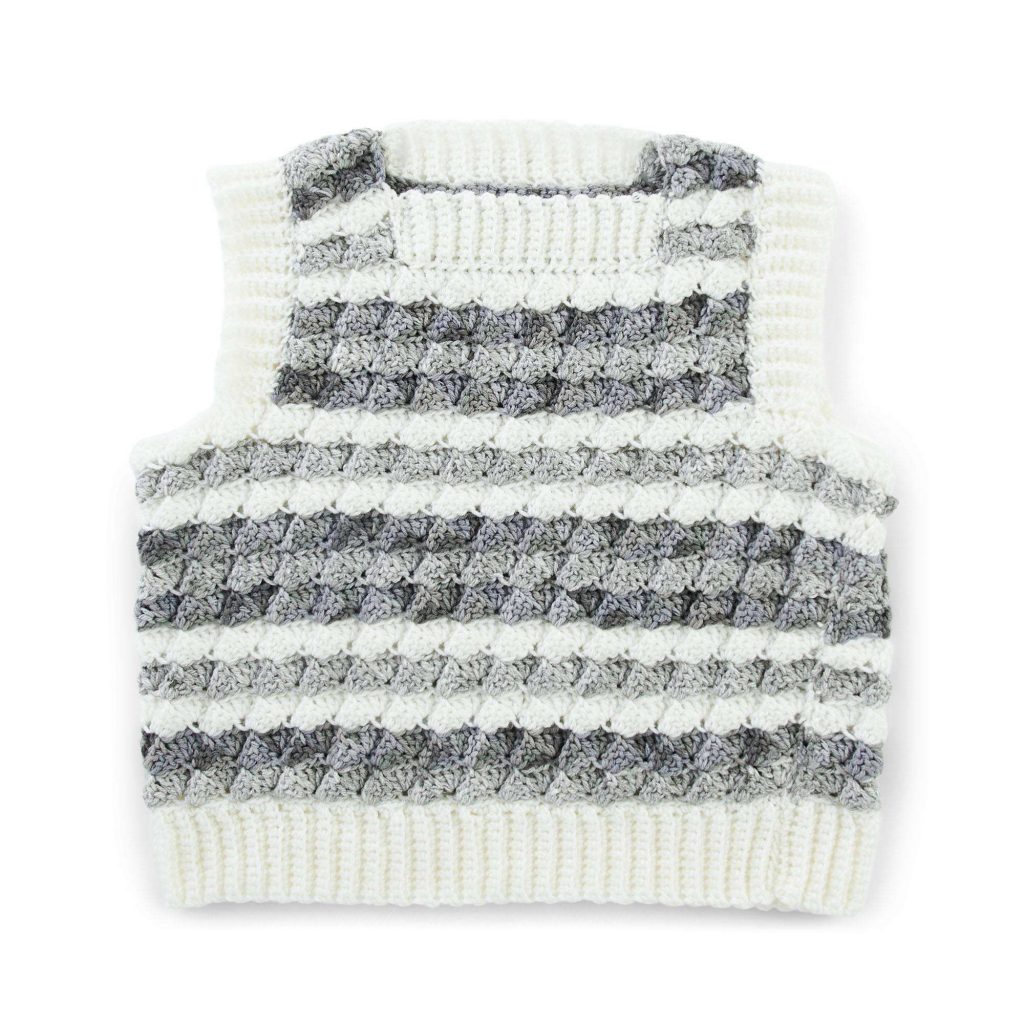 Free Crochet Pattern for a Striped Vest