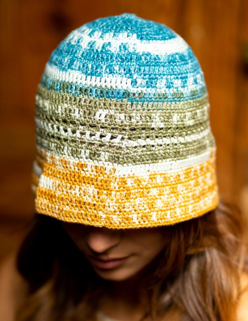 Free Crochet Pattern for a Summer Bucket Hat