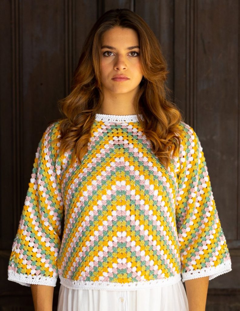Free Crochet Pattern for an Arrow Sweater