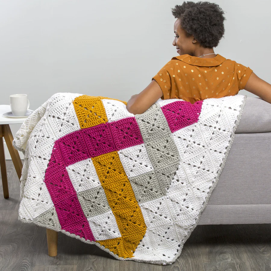 Unique Crochet Blanket Patterns Free Woven Throw