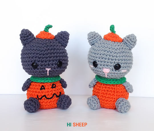 Free Crochet Cat Patterns halloween amigurumi