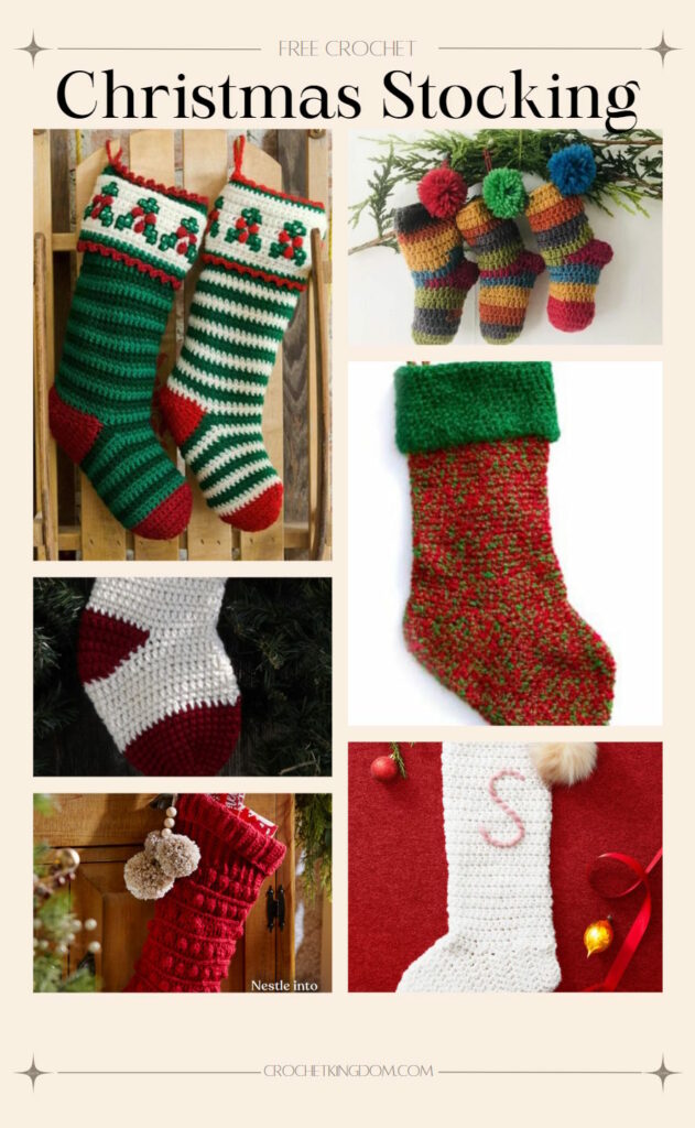 Free Crochet Christmas Stocking Patterns