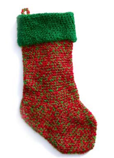 Free Crochet Christmas Stocking Patterns easy