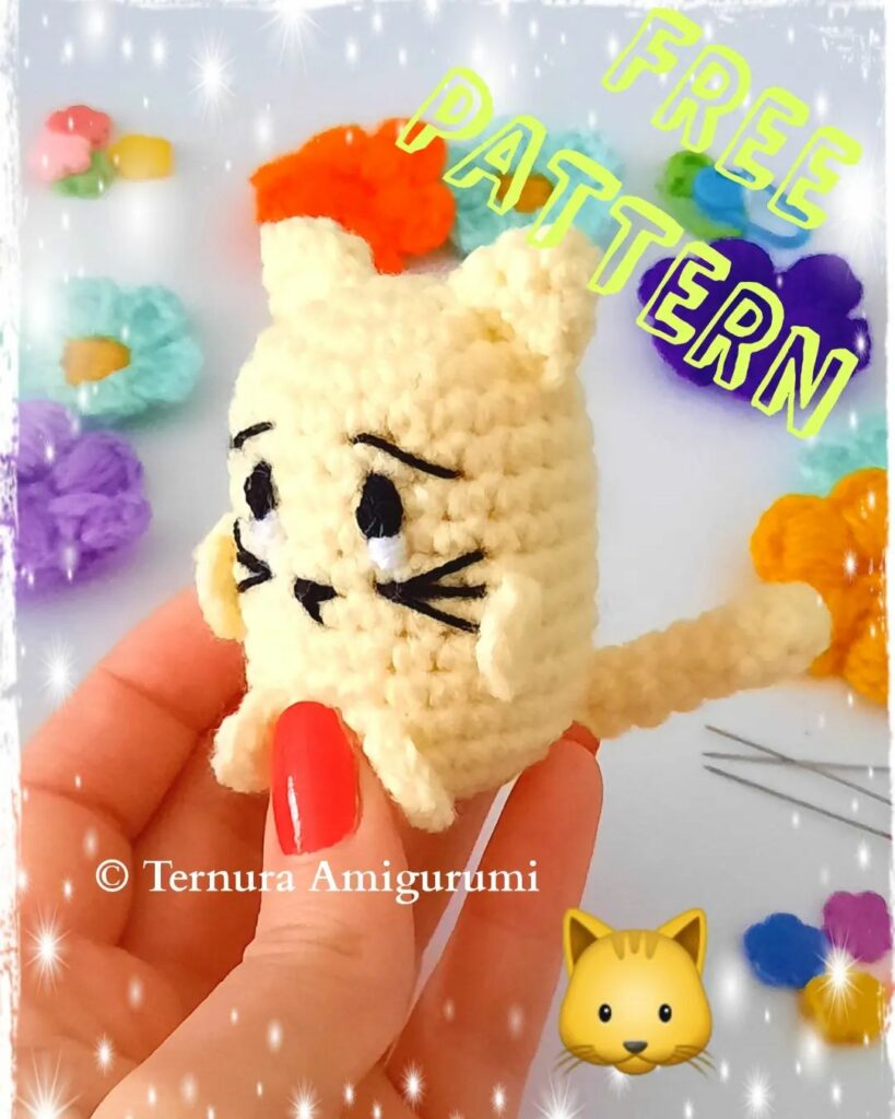 Little cat crochet pattern free