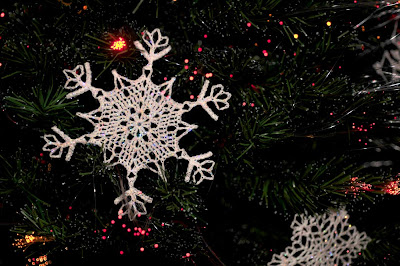 lace snowflake crochet pattern