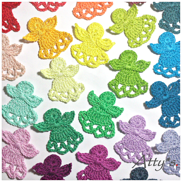 Christmasangels free crochet pattern