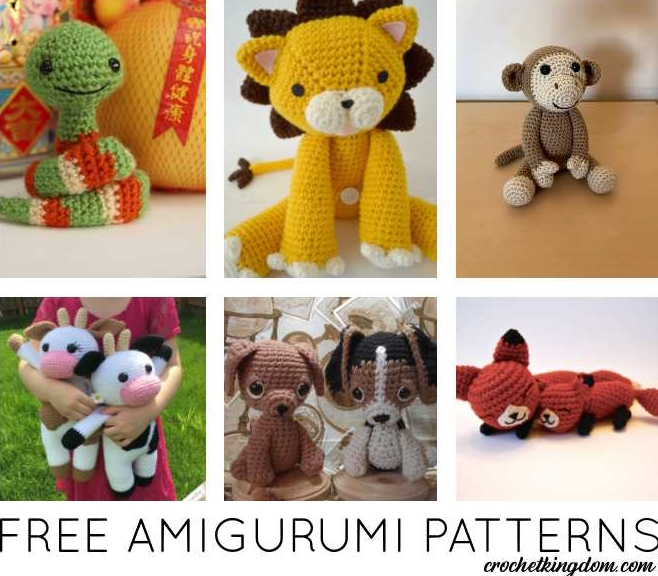 free amigurumi crochet patterns