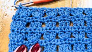 Checks and V’s Crochet Stitch Tutorial – Step-by-Step Instructions + Video