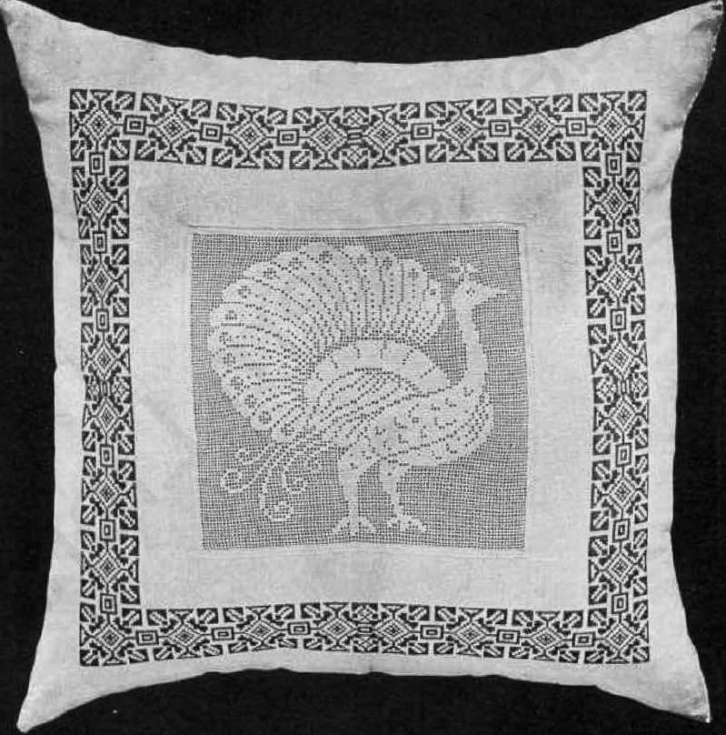 Peacock Filet Crochet Charts