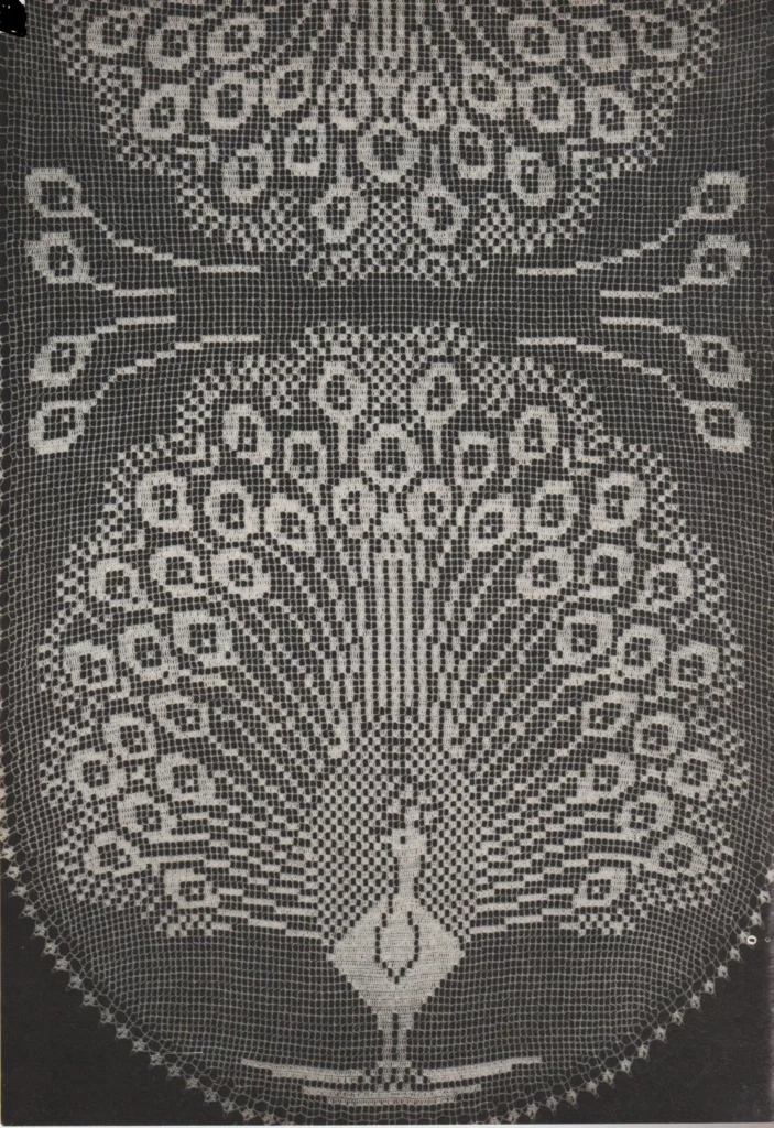 Filet Crochet Peacock Patterns