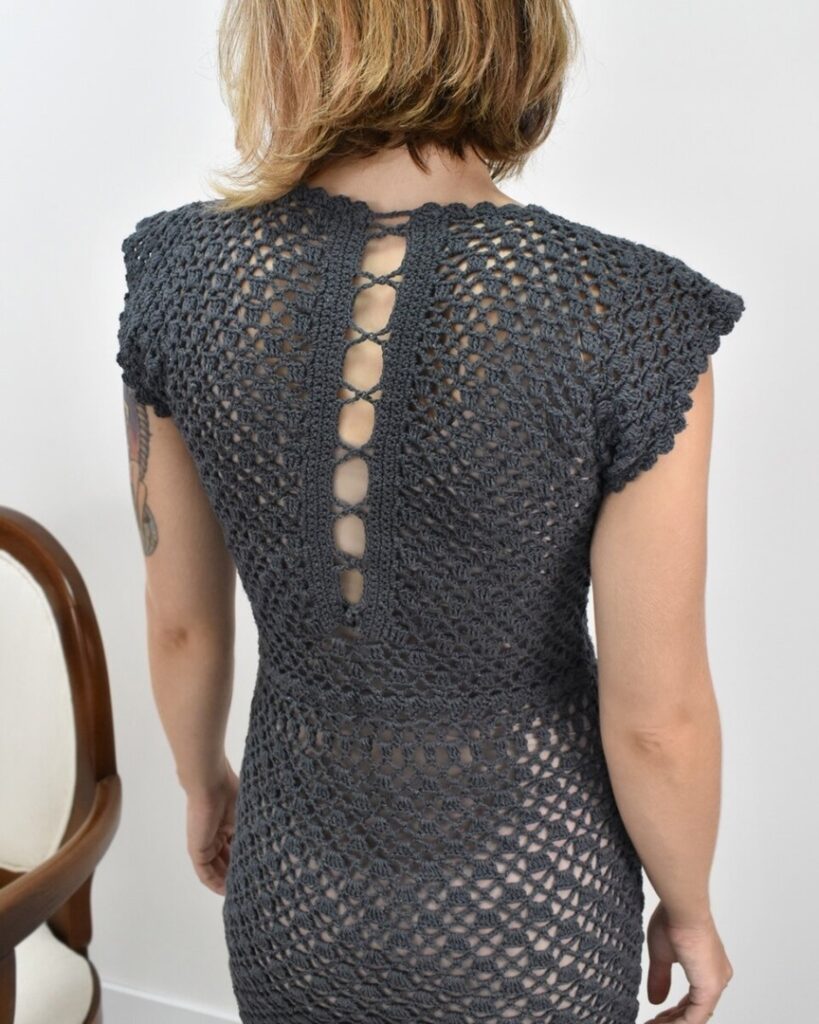 Crochet a Classic Little Black Dress - Pattern