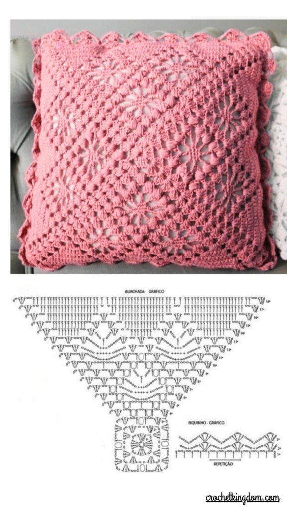 7 Crochet Pillow Patterns FREE - (Download PDF)