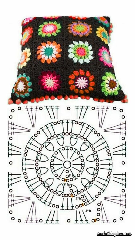 7 Crochet Pillow Patterns FREE - (Download PDF)